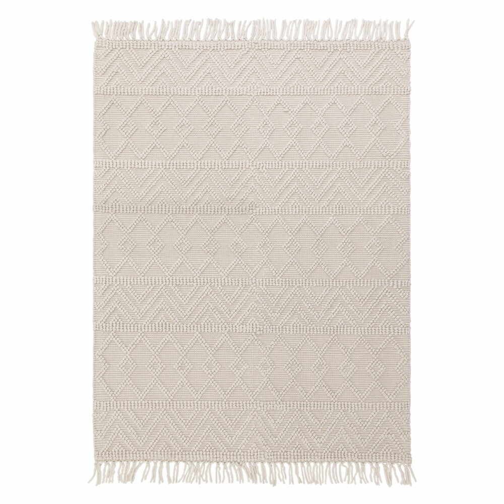 Covor crem din lână 160x230 cm Asra – Asiatic Carpets