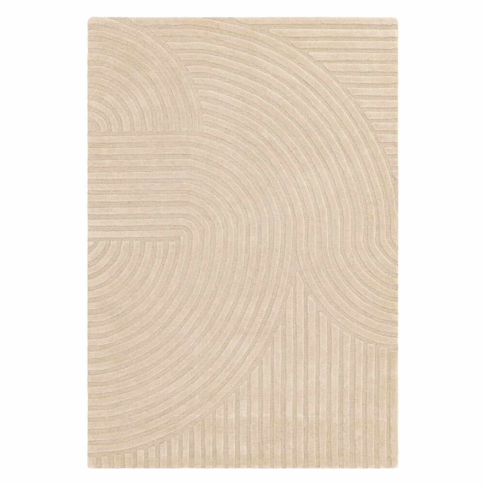 Covor bej din lână 160x230 cm Hague – Asiatic Carpets