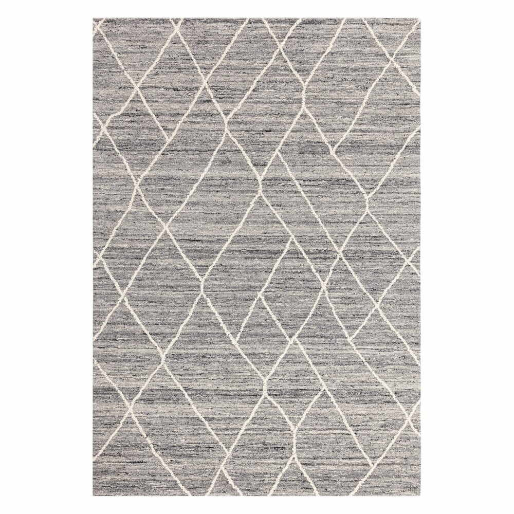 Covor gri din lână 200x290 cm Noah – Asiatic Carpets