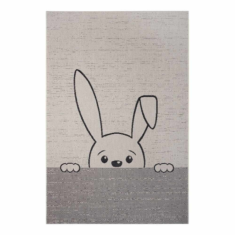 Covor pentru copii Ragami Bunny, 120x170 cm, crem