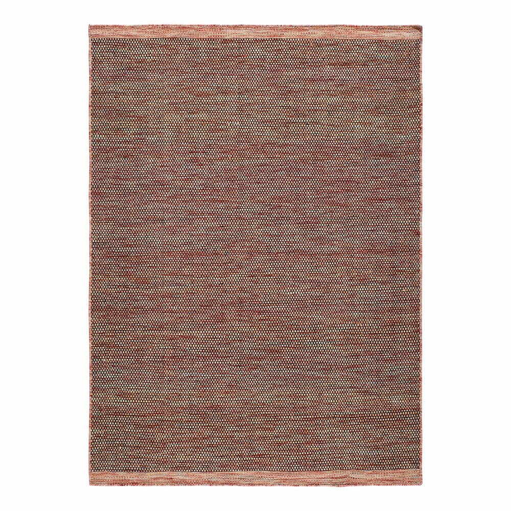 Covor din lână Universal Kiran Liso, 60 x 110 cm, roșu